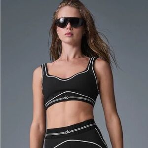 Alo Yoga Airbrush Heart Throb Bra